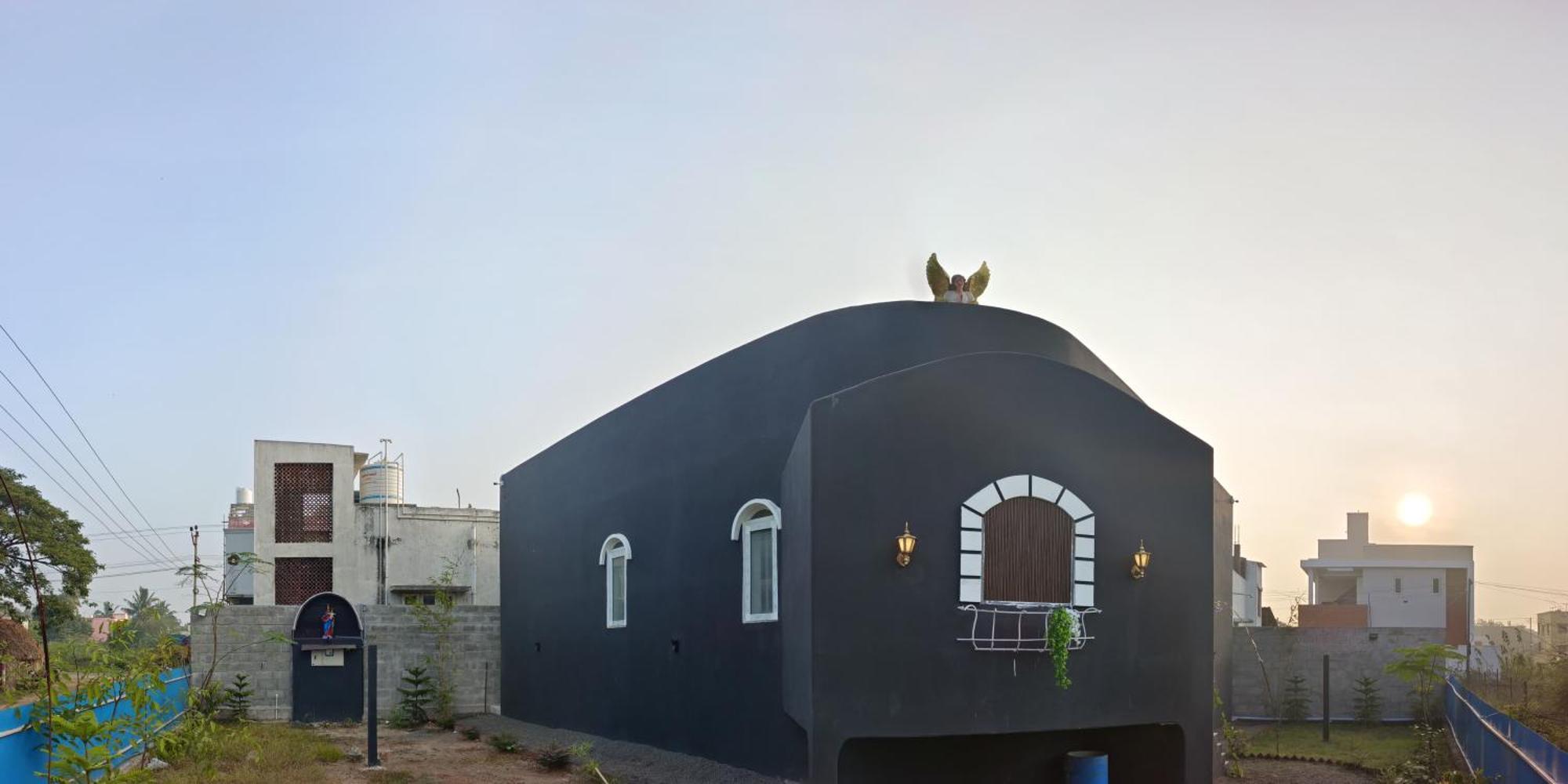 Caveman Guest House Puducherry Buitenkant foto